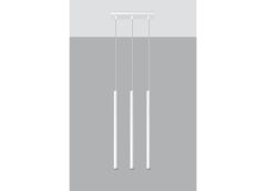 Laelamp Pastelo 3, valge