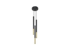 Laelamp Mozaica 3P, must/kuld