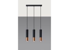 Laelamp Loopez 3L, must/vask
