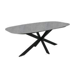 Söögilaud CHASE 200x100xH76cm, hall