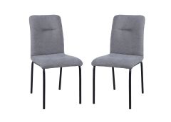 Söögitoolide komplekt, 2tk, helehall