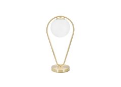 Laualamp Glam, kuld/valge