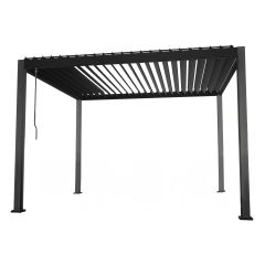 Varikatus MIRADOR 3x3xH2,5m, tumehall