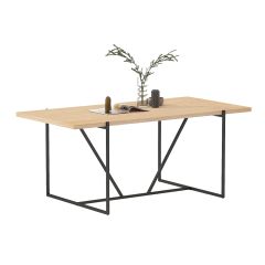 Söögilaud CINDY 180x90xH75cm, melamiin t