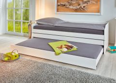 Voodi Lotar 90x200, valge