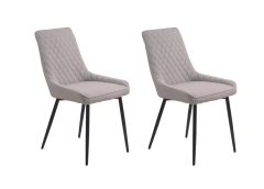 Söögitoolide komplekt, 2tk, helehall