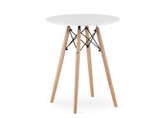 Söögilaud Todi Ø60 cm, valge