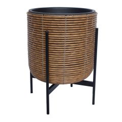 Lillepott WICKER alusega 38x38xH49cm, pr