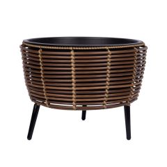 Lillepott WICKER 44x44xH34cm, pruun