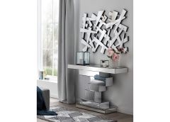 Seinapeegel Puzzle 80x120 cm, hõbedane