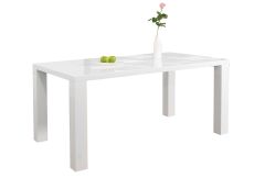 Kõrgläikega söögilaud 90x180 cm
