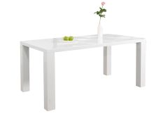 Kõrgläikega söögilaud 90x140 cm