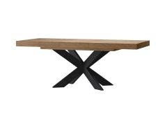 Pikendatav söögilaud Cozy 160/210x95 cm, rustikaalne tamm