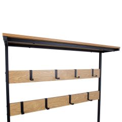 Esikuriiul HEDVIG 100x36xH180cm, saar/mu