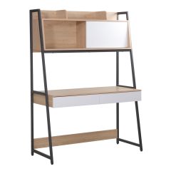 Kirjutuslaud STUDY riiuliga 124x54xH171c