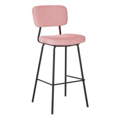 Baaritool KEIU 46x49xH107cm, vanaroosa v