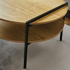 Diivanilaud HEDVIG 80x80xH45cm, saar/mus