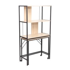 Töölaud / riiul LESTER 84x40xH160cm, mel