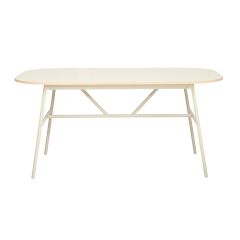 Söögilaud DESMOND 160x90xH76cm, beež