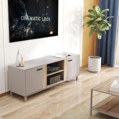 TV laud CLEO 150x40xH53cm, taupe