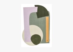 Vaip Tom Tailor Shapes 160x230 cm, roheline/kirju