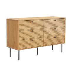 Kummut LINE 120x40xH75cm, tammedekooriga