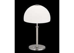 LED laualamp Avignon, nikkel/kroom