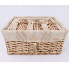 Korv WILLI STRIPE 42x32xH19cm