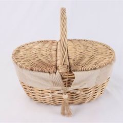 Piknikukorv WILLI STRIPE 40x32xH17/40cm