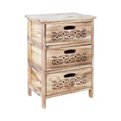 Kummut MIHKLI 3-sahtliga 40x29x58cm, nat
