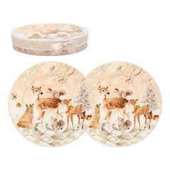 Taldrikud MIA DEER 2tk D19cm, kinkekarbi