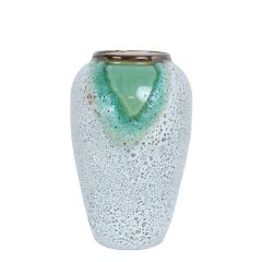 Põrandavaas TITAN STONE H27cm, roheline/