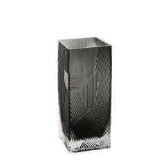 Vaas ZANA 10x10xH25cm, hall klaas