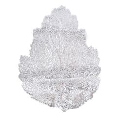 Lauamatt BIG LEAF, 36x45cm, hõbe