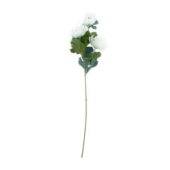 Kunstlill FLOWERLY H67cm valge "Mimosa"