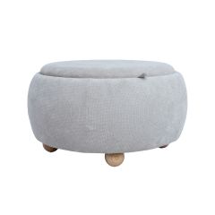 Tumba/laud HIRO D67xH38cm, beež, panipai