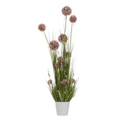 Kunstlill IN GARDEN H120cm, lilla allium