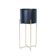 Lillepostament DEIA BLACK M 21,5x20,5xH4