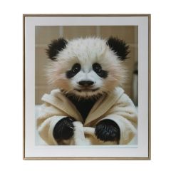 Seinapilt WALLY 40x50cm, panda beebi