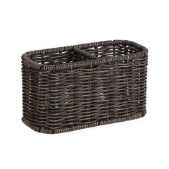 Tops BASILE 18x9xH10cm, tumepruun