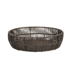 Korv BASILE D36/32xH10cm, tumepruun
