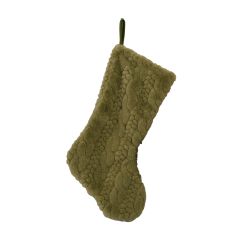 Jõulusokk FUN SWEET H53.3cm, roheline