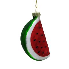 Jõuluehe JOY WATERMELON 9.5cm, klaas