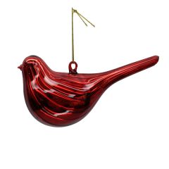 Jõuluehe JOY BIDRY RED 15cm, klaas