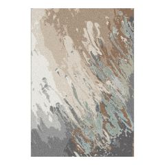 Vaip SANFORD-8, 133x190cm, sinine/beež
