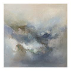 Maal raamiga 100x100cm, abstraktne torm