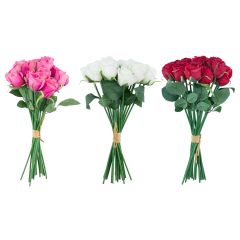 Kunstlill FLOWERLY 18tk roosid kimbus, mix