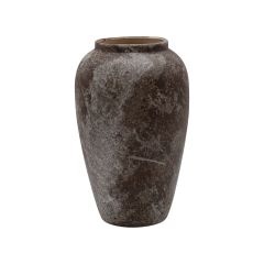 Vaas TITAN STONE D17xH27cm, beež/pruun