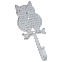 SEINANAGI 1-NE OWL 70546 10X25CM METALL ANTIIKVALGE