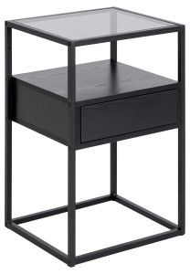 Öökapp RANDOLF 40x35xH60cm, must